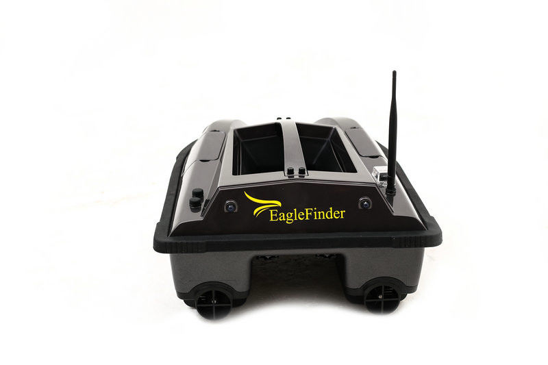 Eagle Finder ABS Black Remote Control RC Upgraded Fishing Baitboat Basic Model Compass
